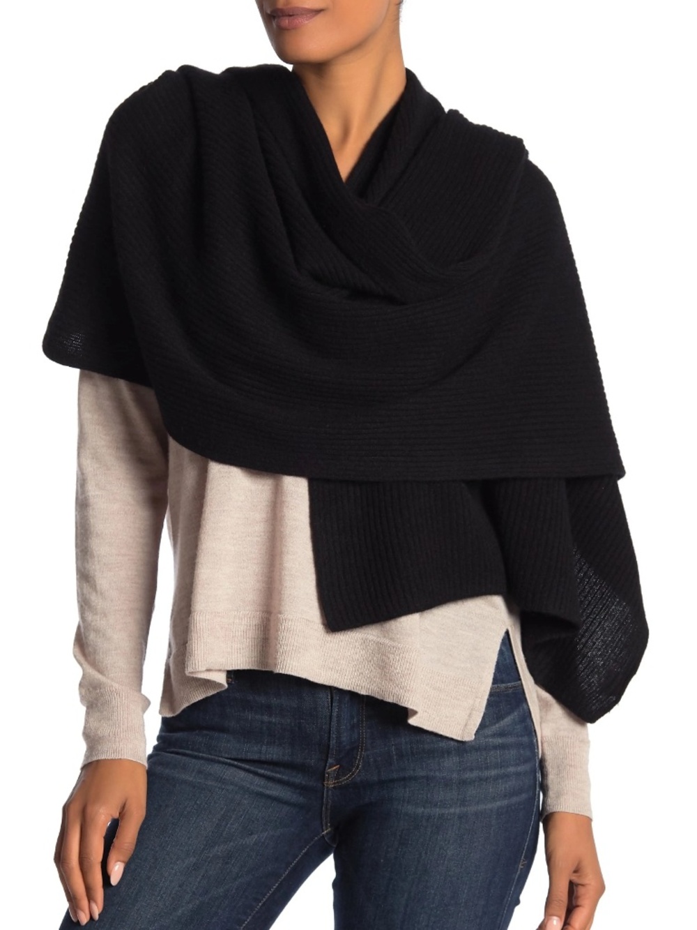 Portolano Cashmere Lightweight Wrap / Scarf